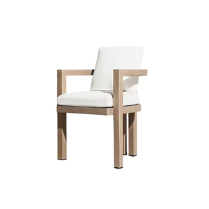 Mobilier d'extérieur et d'intérieur Canapé de jardin Canapé de salon Canapé en tissu simple avec cadre en bois Haute qualité Direct Factory - Product Image 6