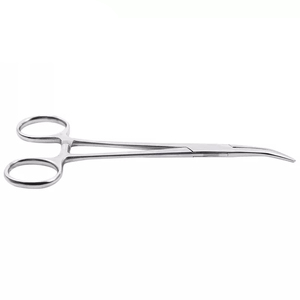 Pince de base pour artère de moustique de dissection 5 Instruments médicaux chirurgicaux incurvés Pince porte-aiguille de moustique incurvée - Product Image 2
