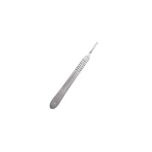 Manche de scalpel n°4 en acier inoxydable de qualité chirurgicale 4 poignées de scalpel de haute précision pour usage médical et de laboratoire - Product Image 1