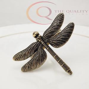 Ensemble d'anneaux de serviette en aluminium décoratifs pour la table à manger de mariage, style luxueux, écologique, de haute qualité - Product Image 5