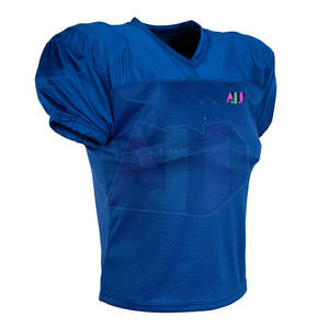 Uniforme de football américain de style personnalisé avec un design à manches courtes respirant, une performance durable, une texture de tissu lisse - Product Image 2