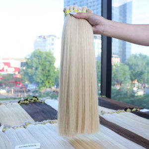 Vietnam <b>Human</b> <b>hair</b> wholesale <b>Extension</b> <b>hair</b> 100grams <b>Light</b> <b>Colors</b> Super Double Drawn 24 inch Natural Straight - Product Image 1