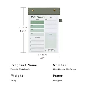 Tùy Chỉnh Ncr 8.5*6 Inch 100 Tờ 200 Trang Hàng Ngày Kế Hoạch Với Tên Công Ty Và Số Để Làm Danh Sách Sách 5.5X8.5 - Product Image 1