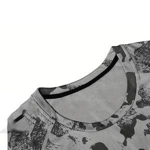 Camiseta de Compresión de Manga Larga para Hombre, Color Sólido, Transpirable, Ecológica, de Secado Rápido, para Gimnasio, Fitness, Running - Product Image 6