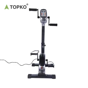 TOPKO cyclette con attrezzatura per l'allenamento dello schermo pedale per Fitness portatile pedale per ginnico esercizio per bici