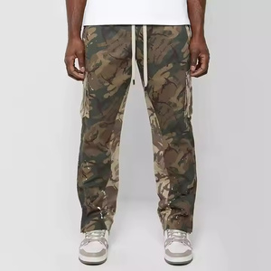 Vente en gros de haute qualité logo personnalisé pantalon pour hommes multi-poches Hip Hop pantalon décontracté et Streetwear en 2025 - Product Image 5