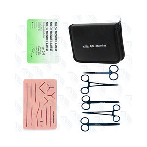 Kit de entrenamiento quirúrgico veterinario piel corporal reutilizable estudiantes quirúrgicos completos entrenamiento instrumentos médicos desarrollo de habilidades - Product Image 1