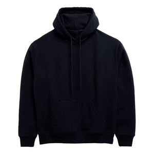 Sweats à capuche épais Boxy Fit Sweats vierges de haute qualité pour l'hiver Sweats à capuche courts à impression personnalisée Expédition DDP - Product Image 1