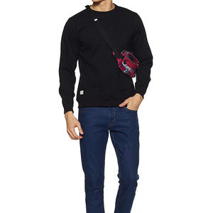 Sudadera de cuello redondo de peso pesado para hombre Sudadera en blanco Fleece Vintage Sudadera con cuello redondo sudaderas con capucha - Product Image 2