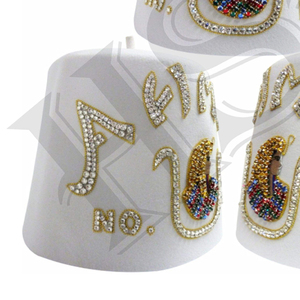MASONIC REGALIA หดตัว FEZ อิสลามแถวเดียว - Product Image 5