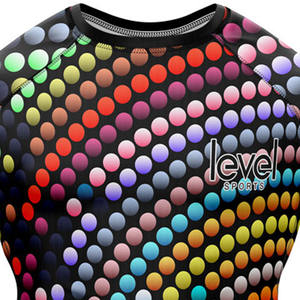 Camiseta de Compresión MMA en Oferta, Camiseta de Compresión con Logotipo Personalizado para Hombre, Protección UPF50+, Tejido Transpirable y Ecológico, Manga Larga, Secado Rápido, Deportiva - Product Image 3