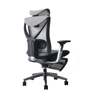 Silla Ergonómica Moderna Ergochair Pro 3, Silla Giratoria Elevadora para Oficina en Casa con Cómodos Materiales de Espuma y Tela de PU - Product Image 3