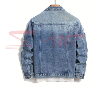 Top Fashion Men Jackets New Latest Hot Selling Fancy Casual Classic Breathable Plus <b>Denim</b> <b>Coat</b> Jeans Men Jacket - Product Image 2