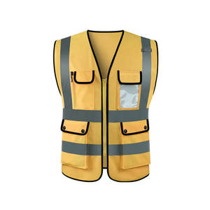 Chaleco reflectante de alta visibilidad, ropa de seguridad, barata, paquistaní - Product Image 1