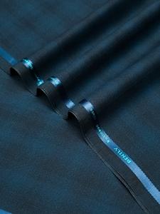 Stripe Herringbone Rib Merino <b>Wool</b> <b>Fabric</b> <b>100</b>% Worsted <b>Wool</b> Italian Suit <b>Fabric</b> for Men's Suits Brushed Lightweight Fall/Winter - Product Image 2