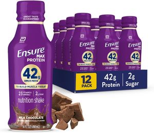 Ensure Max <b>Protein</b> Shake Milk Chocolate | Ready to Drink | High <b>Protein</b> 14 fl oz, 12 Pack - Product Image 4