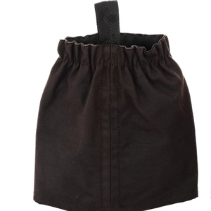 Cotton Linen Dây Kéo Túi tái sử dụng nến cup đóng gói Pouch tùy chỉnh lgo in màn hình màu nâu printingstylish tìm kiếm Túi xách - Product Image 1