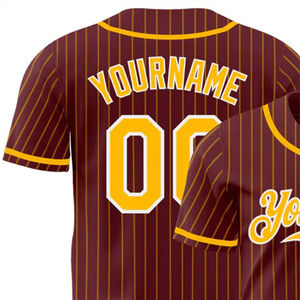 Maillots de baseball professionnels personnalisés, tissu respirant haute performance, production rapide avec détails du joueur personnalisés - Product Image 4