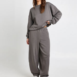 Conjunto Deportivo Cálido y Cómodo de Sudadera y Pantalones Jogger de Alta Calidad para Mujer / Conjunto de 2 Piezas de Corte Holgado para un Estilo Elegante para Compradores al por Mayor - Product Image 1