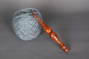 Premium Wooden <b>Crochet</b> Hook Collection for Yarn Crafts Resin Embellished <b>Set</b> for Effortless Knitting - Product Image 3