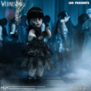 Muñeca Living Dead Dolls Wednesday, Modelo Bailarina para Niñas, 30 cm, Linda Muñeca BJD Mini con Accesorios de Vinilo, Algodón y Plástico - Product Image 4