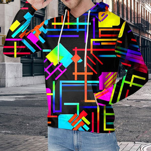 Sweat à capuche unisexe décontracté imprimé respirant de haute qualité pour l'hiver, 100 % polyester polaire, coupe classique, couleurs personnalisées - Product Image 2