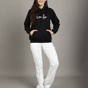 Sweat à capuche à manches longues personnalisé de haute qualité pour femmes à bas prix Sweats à capuche pour femmes de la meilleure qualité matériel de poche - Product Image 3