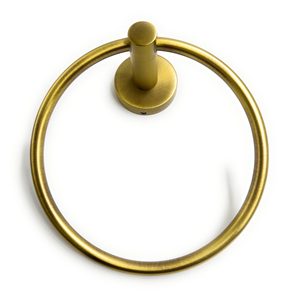 Gold Brass <b>Towel</b> Holder Ring Shape <b>Bathroom</b> Accessory Decorative <b>Towel</b> Rack Holder for Home and Hotel <b>Bathroom</b> Decorative Use - Product Image 5