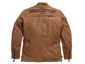 Chaqueta de cuero impermeable Wheeler - Product Image 2