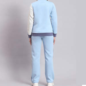 Conjunto Deportivo de Dos Piezas para Mujer, con Logotipo Personalizado, Pantalones Deportivos Bordados, Sudadera con Capucha y Cremallera, Manga Larga - Product Image 5