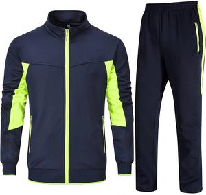 Ensemble de survêtement pour hommes Offre Spéciale Ensemble de vêtements de sport élégants et respirants Impression globale Gym Fitness Vêtements de jogging légers pour hommes - Product Image 1