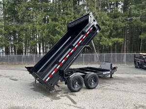 Heavy Duty Dump <b>Trailer</b> 6 X 12 Used Attached With <b>Tractor</b> Hydraulic Dump <b>Trailer</b> Best Price in Stock - Product Image 3