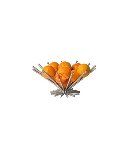 2025 décor de table fruits présentoir et panier à bas prix vente chaude argent fini maison - Product Image 1
