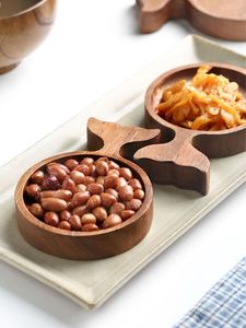 EXCELENTE JUEGO DE CUENCOS DE MADERA PARA DECORACIÓN DE MESA SNACKS BUSCUITS ACCESORIOS DE ALMACENAMIENTO EXCELENTE CUENCO CUADRADO CON LOGOTIPO IMPRESO - Product Image 2