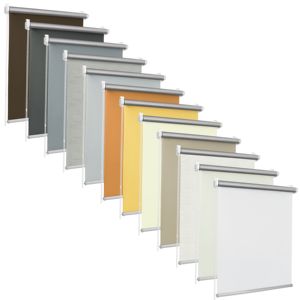 Persianas Verticales Térmicas BOJANEK ROLL THERMO Dreamy, Tela de Poliéster, Aislamiento Térmico, Control de Luz, Diseño Moderno, GRIS - Product Image 3