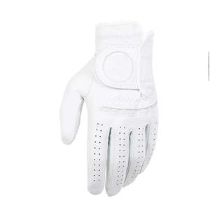 Guante de golf de piel de oveja genuina de alta calidad, servicio OEM ODM, guantes de golf de piel de vaca de color personalizados, unisex - Product Image 1