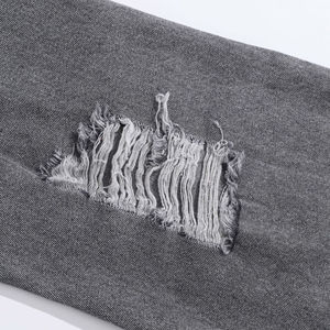 <b>Mens</b> denim <b>jeans</b> slim fit pants straight skinny <b>ripped</b> distressed casual fashionable durable high quality streetwear wholesale - Product Image 5