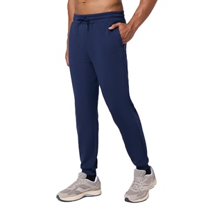 Pantalones Jogger de Lana para Hombre, Cintura Media, Casuales, para Gimnasio, Entrenamiento, Cómodos, Ajustados, con Bolsillos Laterales - Product Image 1