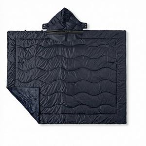 ผ้าห่มพกพาแบบกันน้ำ มีฮู้ด ใช้ได้ทั้งกลางแจ้งและในร่ม เหมาะสำหรับปิกนิก แคมป์ปิ้ง เดินป่า กิจกรรมกีฬา และการเดินทาง - Product Image 3