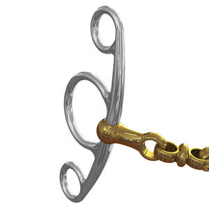 Mors de cheval Pelham Waterford, embouchure en cuivre, acier inoxydable, mors d'entraînement équestre, équipement d'équitation et contrôle du cheval - Product Image 2