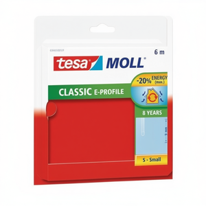 TESAMOLL 5463 Brown Window/Door Draft Stopper <b>Roller</b> B9mm X H4mm X L6m TESA - Product Image 3