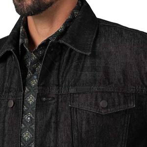 Vente en gros, nouvelle veste en jean grande taille à la mode pour hommes, vêtements et manteaux d'hiver de style décontracté pour hommes - Product Image 4
