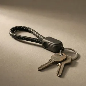 Portachiavi Personalizzato Spatium con Cavo Type-C, Gadget Personalizzati per Gestione Cavi e Accessori - Product Image 3