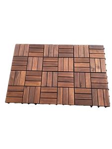 Dalles de terrasse en bois d'acacia du Vietnam, installation facile, emboîtables, antidérapantes, imperméables, finition mate, surface huilée, garantie 5 ans et plus - Product Image 4