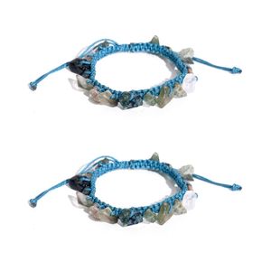 Bracelet Querces bleu foncé Nays bijoux d'automne pour femmes fait à la main Style élégant accessoire de mode cadeau pour son Bracelet quotidien - Product Image 1