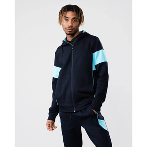 Conjunto Deportivo Personalizado para Hombre, 100% Algodón, 400 GSM, Diseño Sólido, Sudadera con Capucha y Pantalones Deportivos, Impresos en Pakistán - Product Image 3