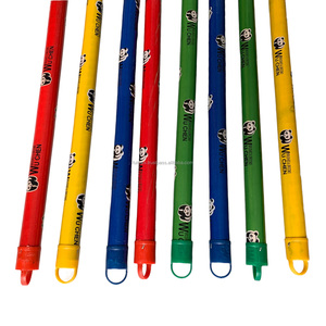 PANDA Design Low Price Household Cleaning Tools Wooden Broom Handle with PVC Head From Asiawood Factory - Product Image 2
