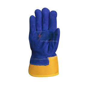 Guantes de trabajo con protección para los dedos a precio de mayorista para venta en línea, guantes de trabajo de cuero personalizados - Product Image 5