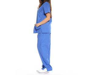 Wholesale Hospital Medical Men <b>Doctor</b> Scrub Suits Stretchy Nursing Surgical Scrub Uniforms <b>Sets</b> with Knitted Fabric for Men - Product Image 3