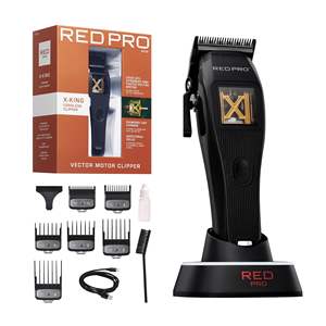 Tondeuse à cheveux sans fil pour homme avec moteur vectoriel puissant, lame en acier inoxydable revêtue de DLC, chargement USB-C, 6 guides de coupe, rechargeable - Product Image 5